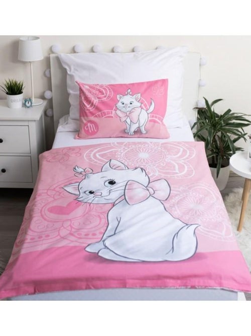 Parure de Lit Bébé Coton Marie Cat Disney - Kiabi