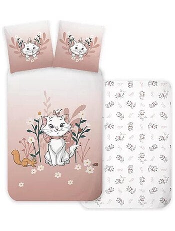 Parure de Lit Bébé Coton Marie Cat Disney