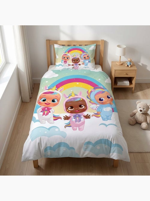 Parure de lit bébé Cry Babies réversible – 100% coton - Kiabi