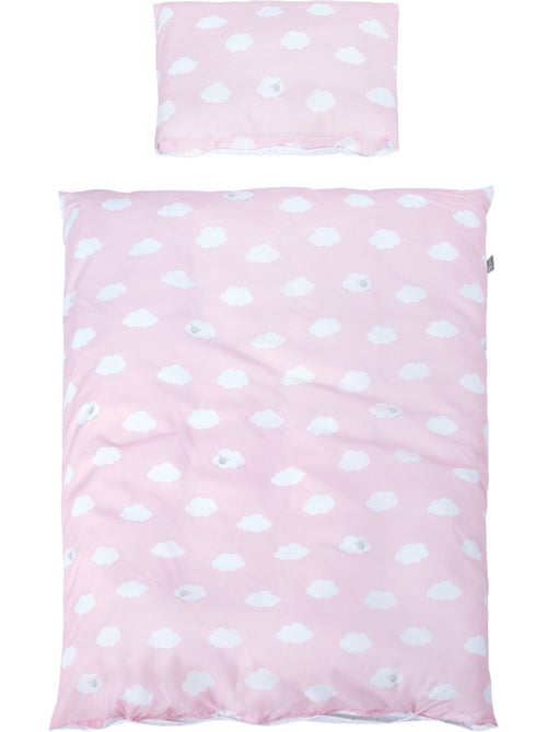 Parure de lit bébé en coton imprimé nuage 'Kleine wolke' ROBA - Kiabi