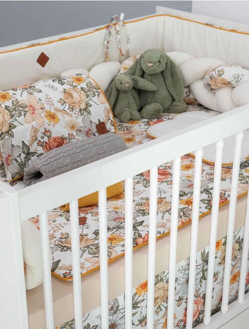 Parure de lit bébé en coton, Néo Vintage - Kiabi