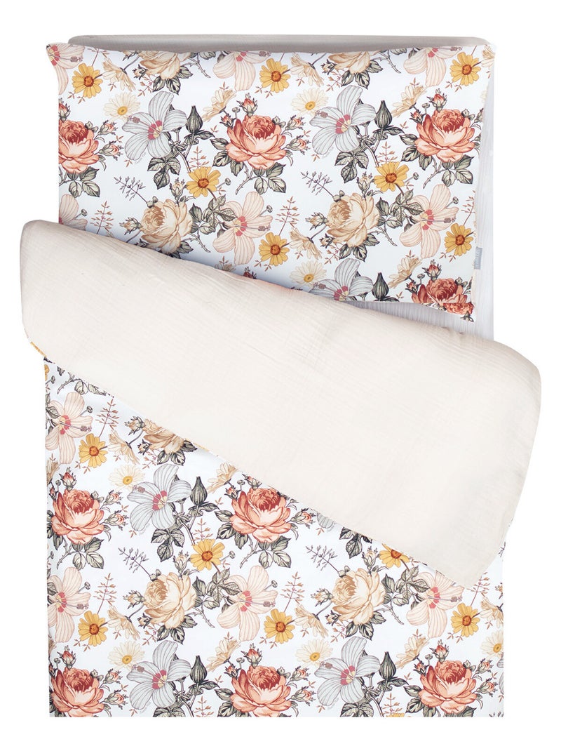 Parure de lit bébé en coton, Néo Vintage SEVIRA KIDS Multicolore - Kiabi