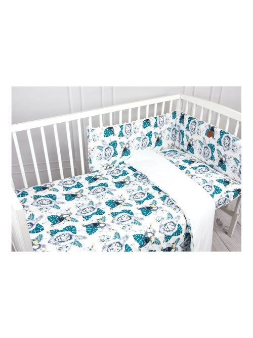 Parure de lit bébé en coton, SAVANA SEVIRA KIDS - Kiabi