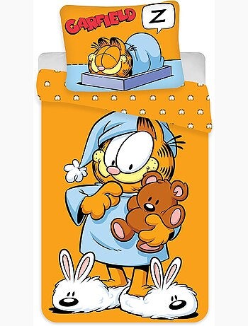 Parure de lit bébé Garfield réversible – 100% coton
