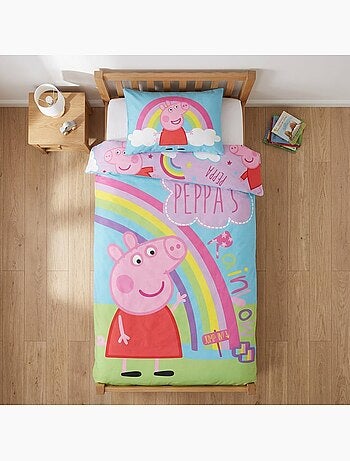 Parure de lit bébé Peppa Pig avec Peppa – 100% coton