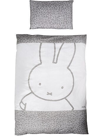 Parure de lit bébé réversible en coton miffy® ROBA