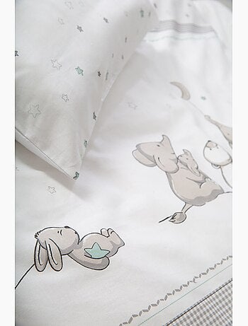 Parure de lit bébé réversible en coton 'Sternenzauber' ROBA