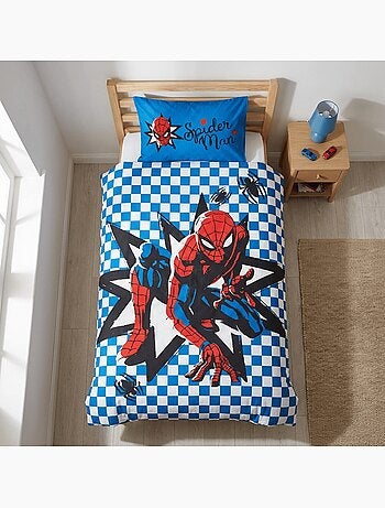 Parure de lit bébé Spider-Man réversible – 100% coton