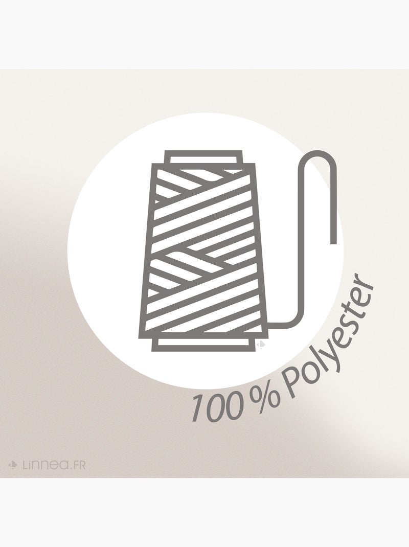 Parure de lit bi-matière microfibre et sherpa collection SHERPA Bleu - Kiabi