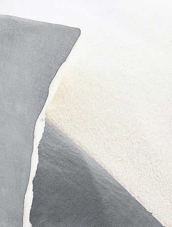 Parure de lit bi-matière microfibre et sherpa collection SHERPA