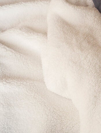 Parure de lit bi-matière microfibre et sherpa collection SHERPA
