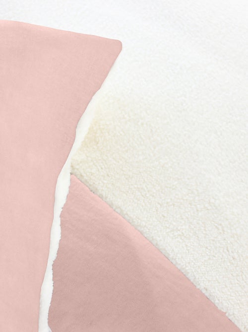 Parure de lit bi-matière microfibre et sherpa collection SHERPA - Kiabi Parure de lit bi-matière microfibre et sherpa collection SHERPA - Kiabi