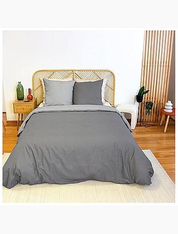 Parure de lit adulte coton 3 pièces