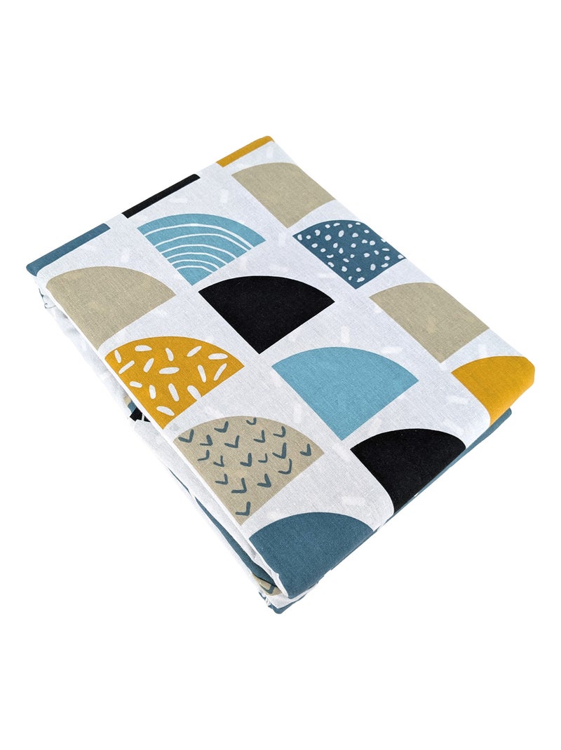 Parure de lit BLUE en polycoton Bleu - Kiabi