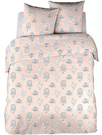 Parure de lit bohème microfibre 3 pièces