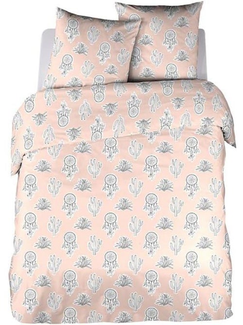 Parure de lit bohème microfibre - 3 pièces - Kiabi Parure de lit bohème microfibre - 3 pièces - Kiabi