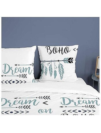 Parure de lit bohème microfibre 3 pièces