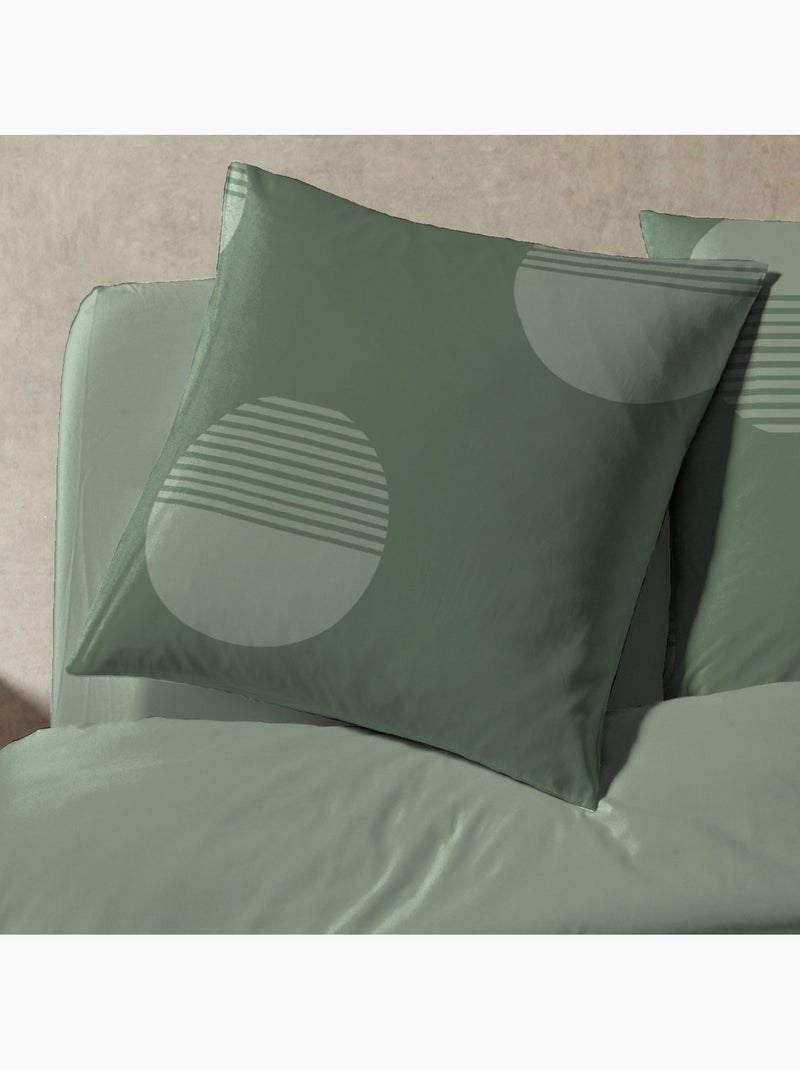 Parure de lit Bouton Vert - Kiabi