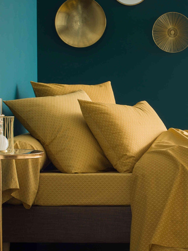 Parure de lit CAMILLE Jaune - Kiabi