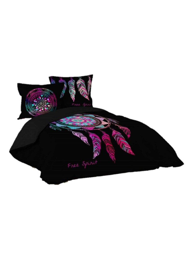 Parure de lit CANOPY - 100% coton Multicolore - Kiabi