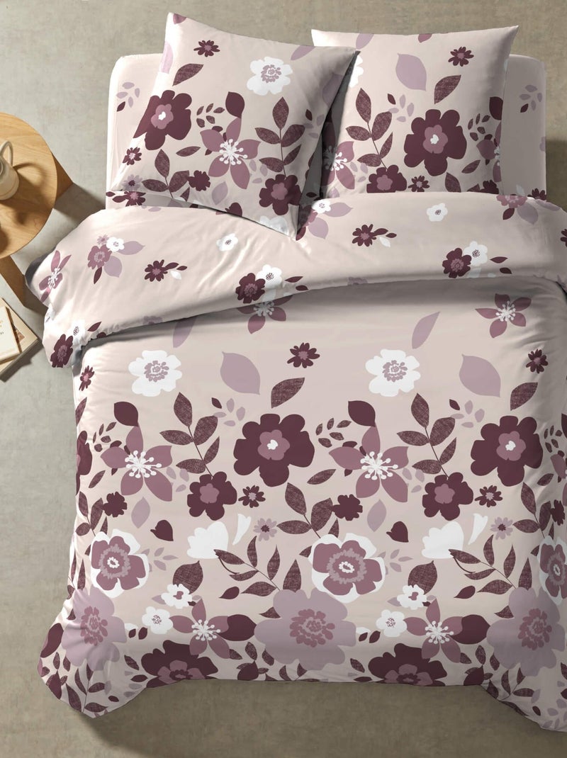 Parure de lit CAPUCINE Rose - Kiabi