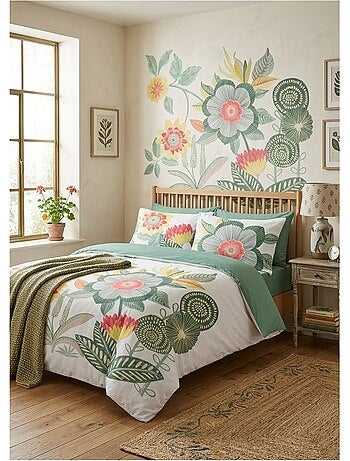 Parure de lit Cassie fleurie