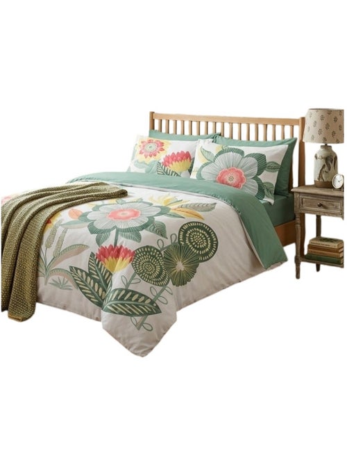 Parure de lit Cassie fleurie - Kiabi Parure de lit Cassie fleurie - Kiabi