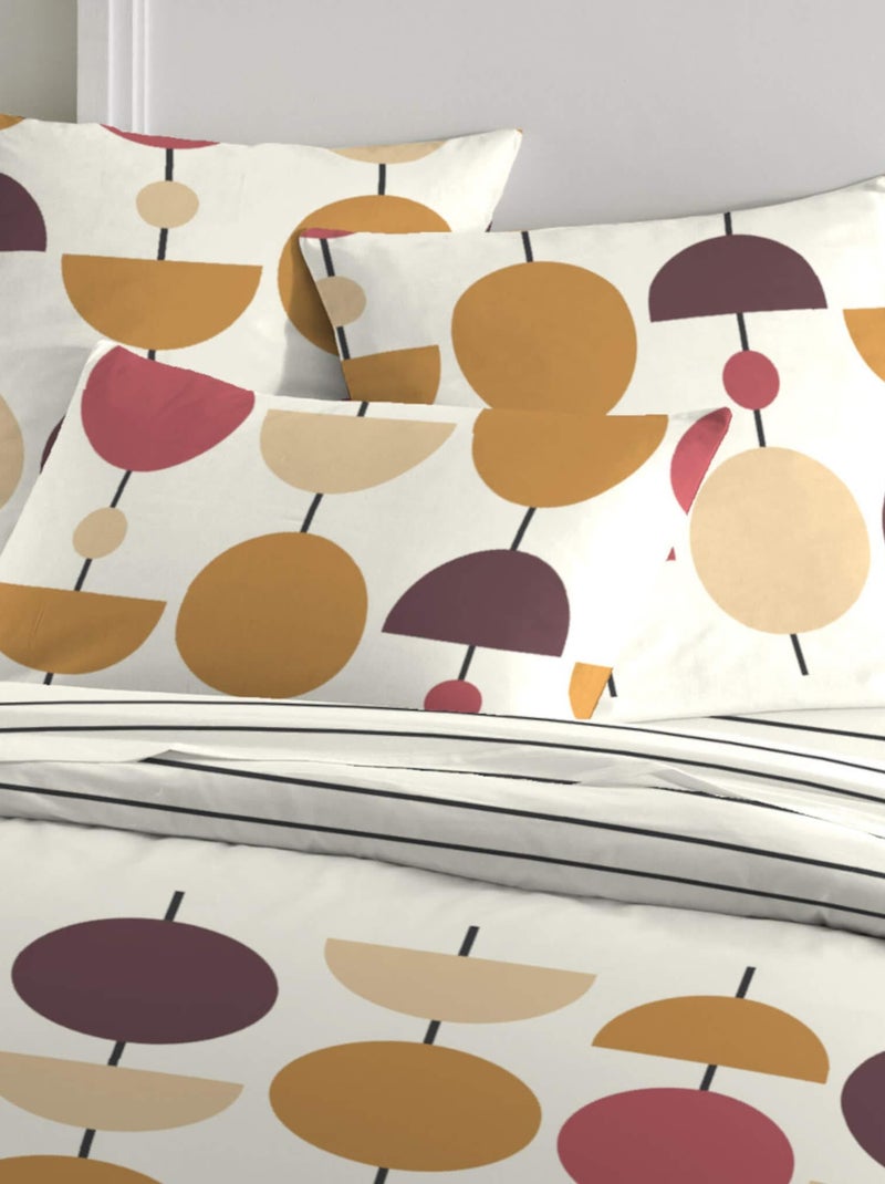 Parure de lit CERCLO Ecru - Kiabi