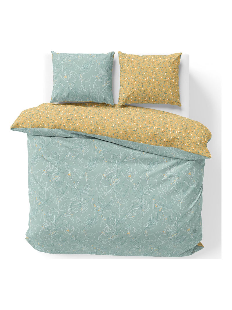 Parure de lit CHAMPA Vert - Kiabi