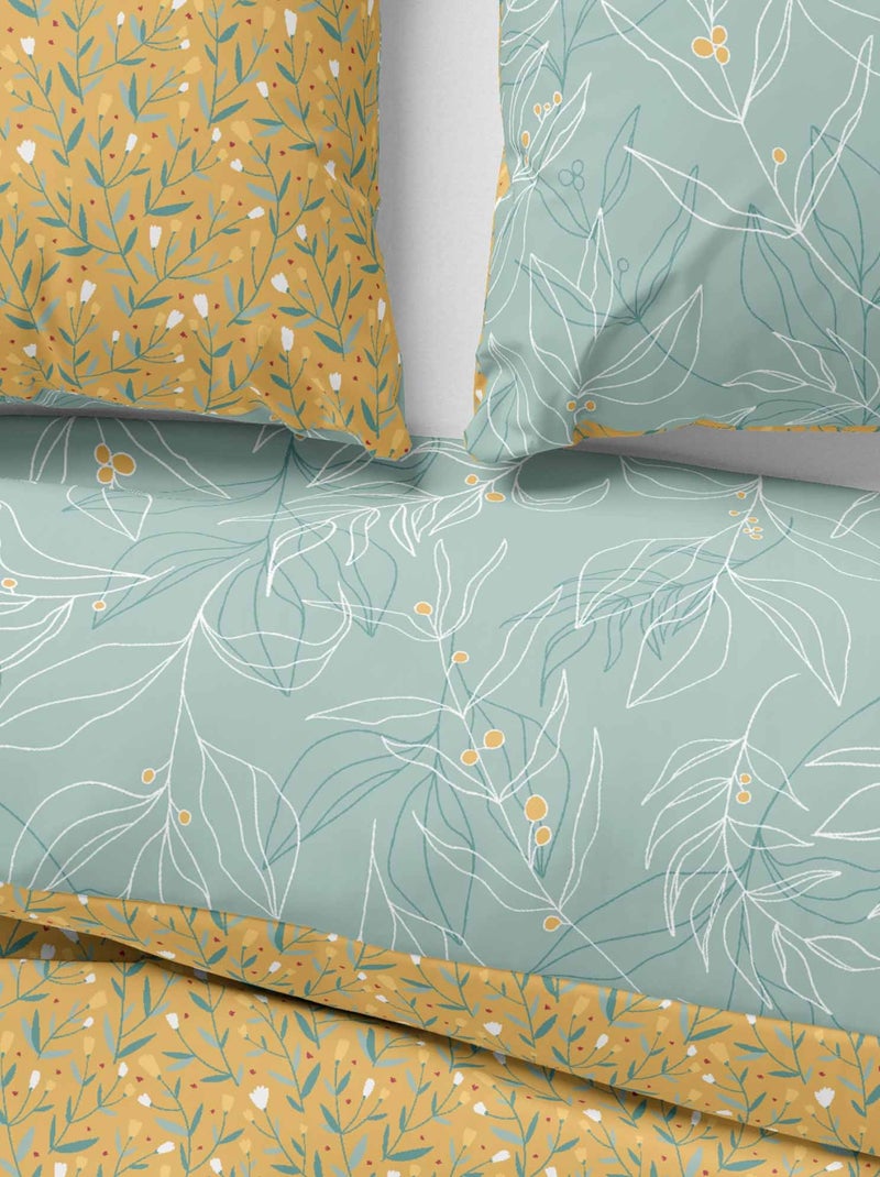 Parure de lit CHAMPA Vert - Kiabi