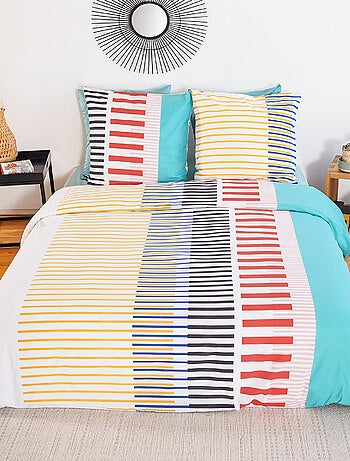 Parure de lit CHRIS en polycoton