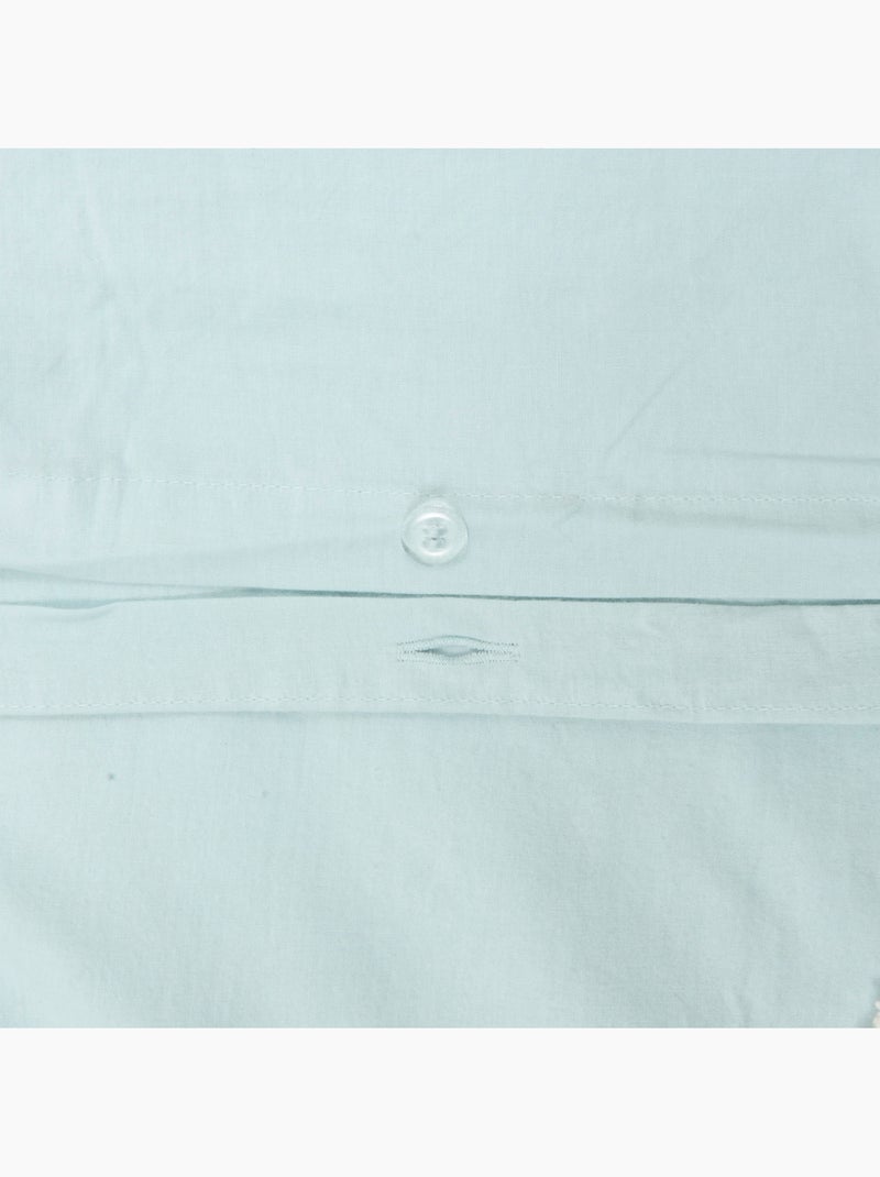 Parure de lit clair Imprimé Nuages TUFY Bleu clair - Kiabi