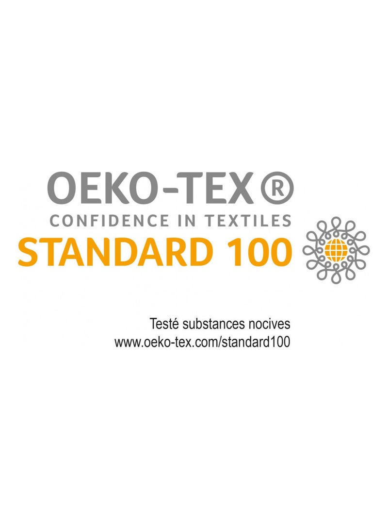 Parure de Lit Cléo UNI Housse de Couette 240 x 220 cm + Taies d'Oreiller Noir - Kiabi