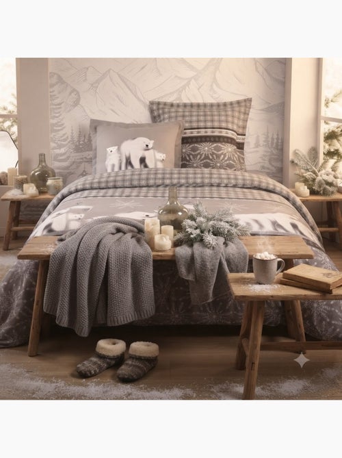 Parure de lit Collection Aigueblanche - Kiabi