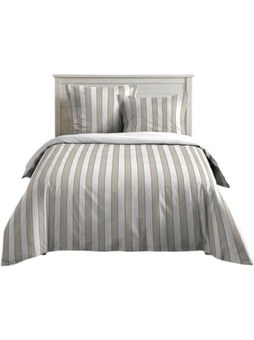 Parure de lit Collection Armel rayée - Kiabi