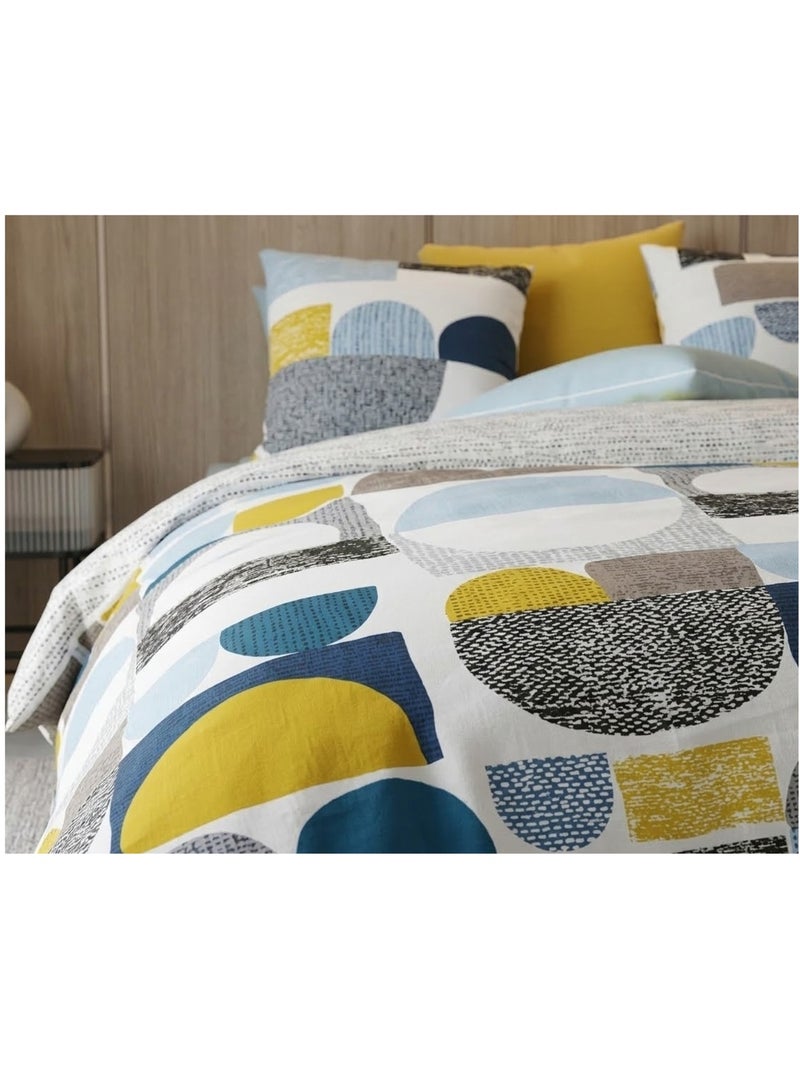 Parure de lit Collection Astral Blanc - Kiabi