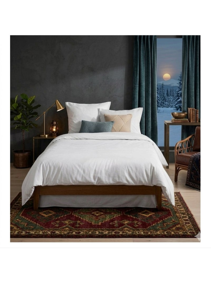 Parure de lit Collection Cocon Blanc - Kiabi