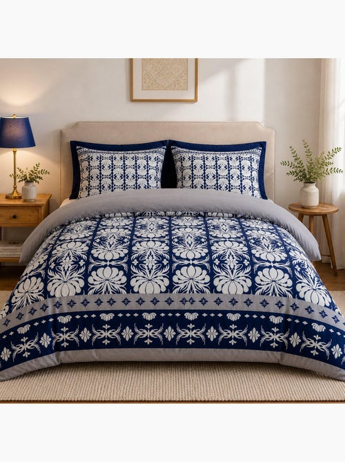 Parure de lit collection folklore - Kiabi Parure de lit collection folklore - Kiabi
