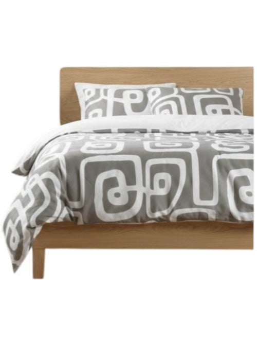 Parure de lit Collection Graphique pinto - Kiabi