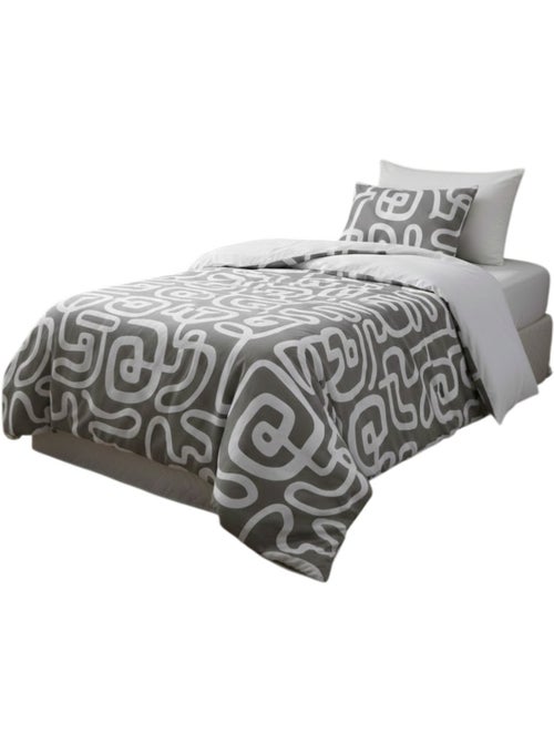 Parure de lit Collection Graphique pinto - Kiabi