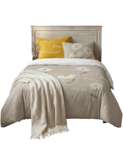 Parure de lit Collection Marguerite - Kiabi