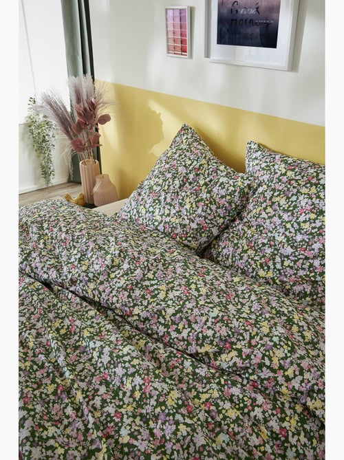 Parure de lit Collection Myosotis fleurie - Kiabi