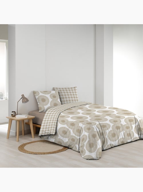 Parure de lit collection nabula fleurie - Kiabi