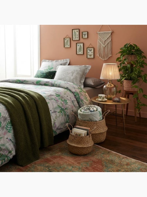 Parure de lit collection oiseaux nature - Kiabi