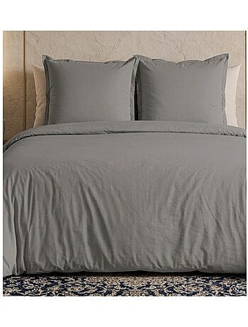 Parure de lit Collection Percale de coton Uni