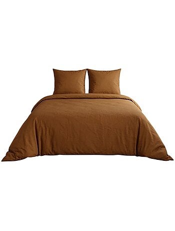 Parure de lit Collection Percale de coton Uni