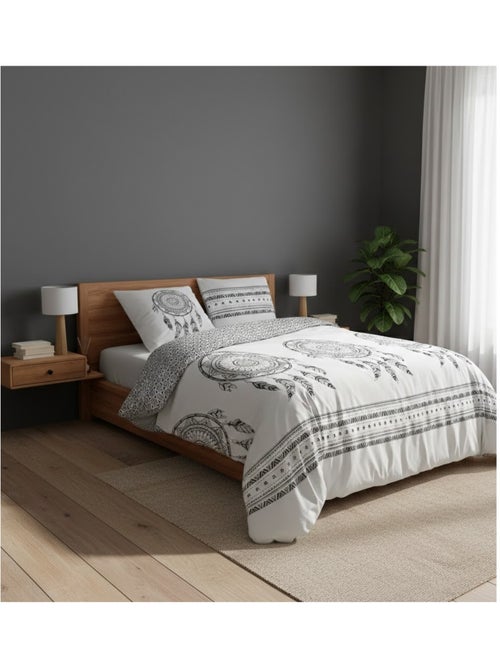 Parure de lit Collection Reve Indien - Kiabi