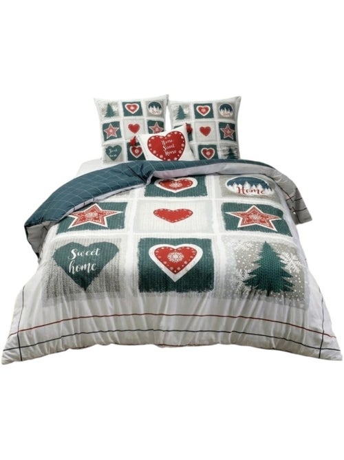 Parure de lit Collection Sweet home - Kiabi Parure de lit Collection Sweet home - Kiabi