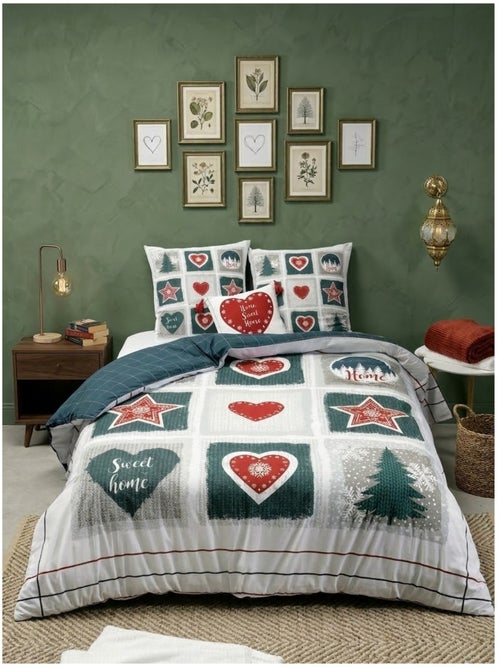Parure de lit Collection Sweet home - Kiabi Parure de lit Collection Sweet home - Kiabi