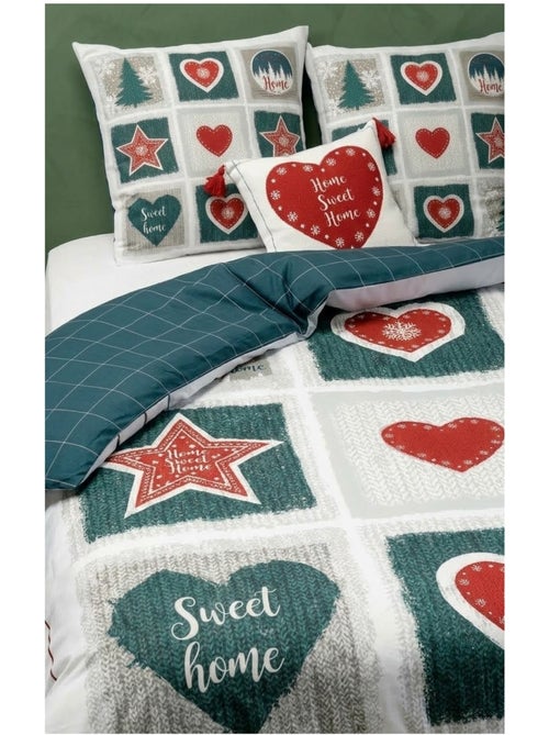 Parure de lit Collection Sweet home - Kiabi Parure de lit Collection Sweet home - Kiabi